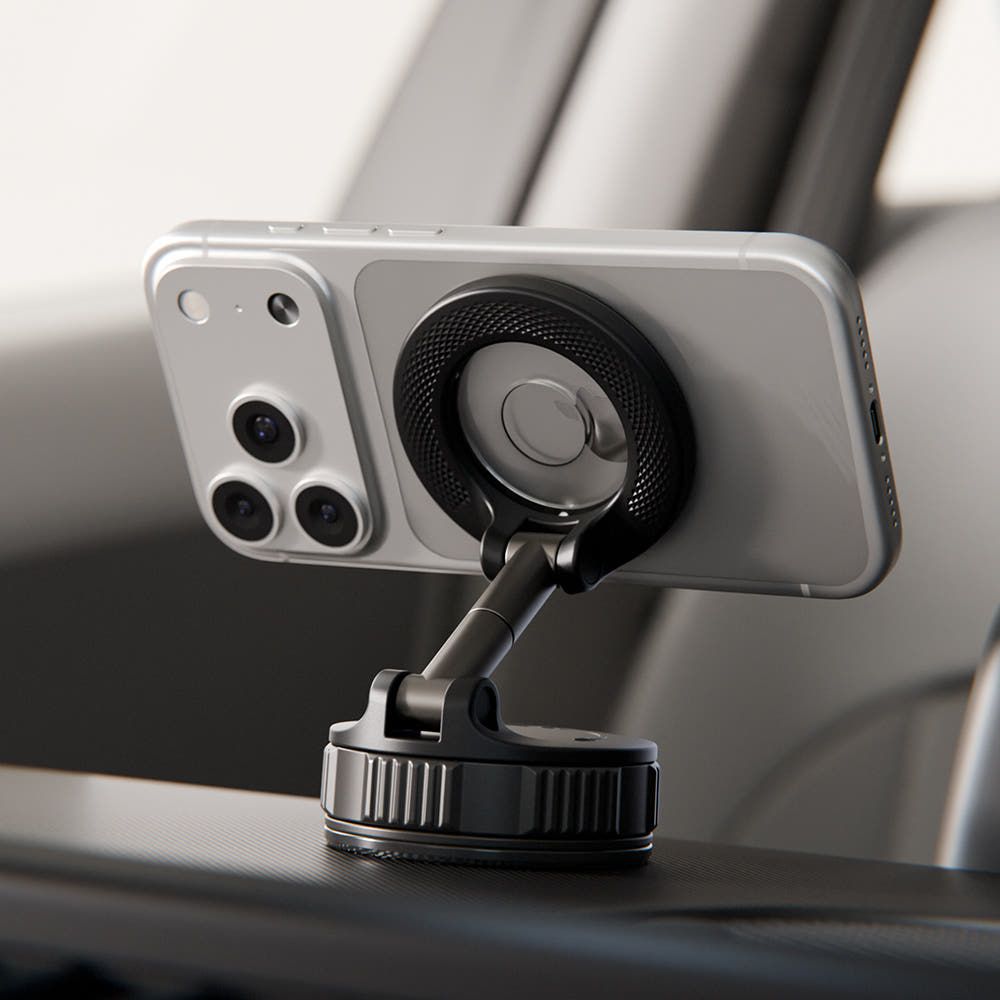 상품 이미지: 신지모루 360도 맥세이프 차량용 거치대 M 다이얼 에어락