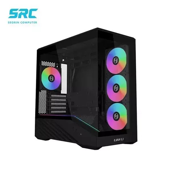 상품 이미지: 서린컴퓨터 7800X3D_RX 9070 XT 16GB_RAM 32GB_V100 ARGB MINI 블랙 조립PC