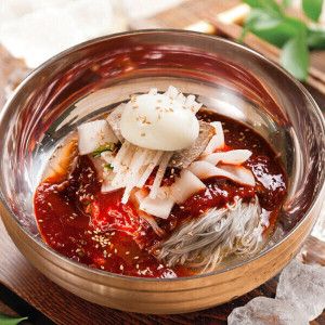 상품 이미지: (개별포장) 야심찬 함흥냉면 10인분 + 비빔장500g / 매콤달콤 입맛 돋우는 비빔냉면
