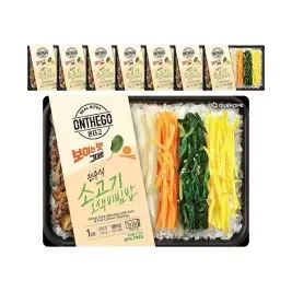 상품 이미지: 아워홈 온더고 소고기 오색비빔밥 310g, 8개