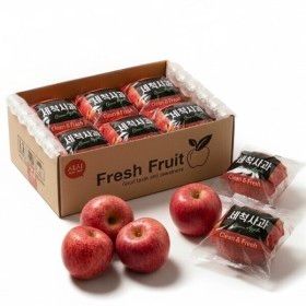 상품 이미지: (타임세일) 세척사과 껍질째먹는 고당도 경북 부사사과 // 5kg 32-38과내외 산지직송