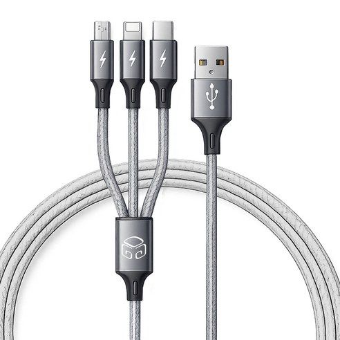 상품 이미지: 디지지 3in1 스카이 메타 멀티 고속 충전 케이블