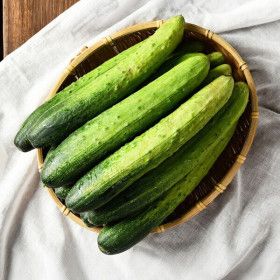 상품 이미지: (신선집중) 아삭한 백오이 백다다기오이 3kg 12-18개