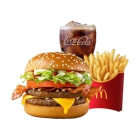 상품 이미지: (맥도날드) 베이컨 토마토 디럭스 세트