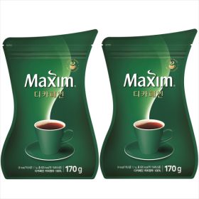 상품 이미지: 맥심 디카페인 리필커피 170gx2개/2세트구매시 1000원 할인X넉넉한 유통기한