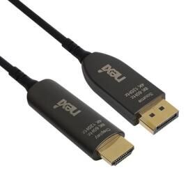 상품 이미지: 리버네트워크 DP v1.4 to HDMI v2.1 AOC 광 케이블 (5m  NX-DPHD21-AOC-05M)