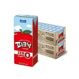 상품 이미지: 피크닉 사과 제로, 200ml, 24개입, 2개