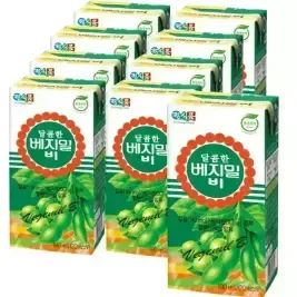 상품 이미지: 베지밀 A B 에이 비 두유 190ml 48팩 담백한맛 달콤한맛 검은콩 검은참깨 야채가득 v19 주스