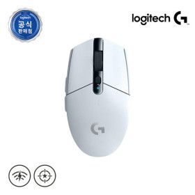상품 이미지: 로지텍코리아 공식 G304 LIGHTSPEED 무선 게이밍 마우스 화이트 로지텍G 공식판매점