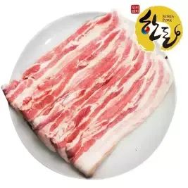 상품 이미지: 쫀득쫀득!한돈 생 오겹살 600g+600g