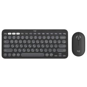 상품 이미지: 로지텍 정품 K380S+M350S 신버젼 블루투스 키보드 마우스 세트 한글자판 K380 NEW 블랙