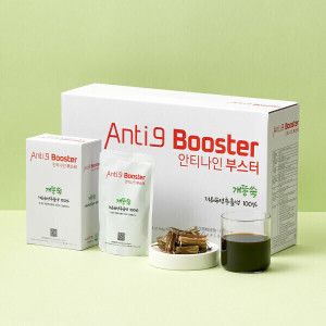 상품 이미지: 안티나인 부스터 저온 숙성 청호(개똥쑥) 진액즙 80ml x 30개