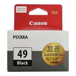 상품 이미지: 캐논정품잉크 PG-49 PIXMA E409 E3195 E3490 검정