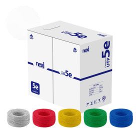 상품 이미지: 프리미엄 그레이 랜선 CAT5e 300M 박스 롤 랜케이블 단선 난연제 UTP RJ45잭 패치코드 공사 회색 인터넷선