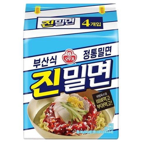상품 이미지: 오뚜기 진밀면 135g, 4개