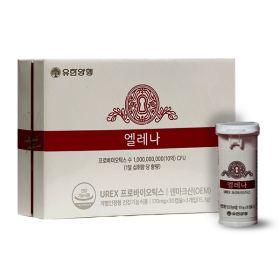 상품 이미지: 유한양행 엘레나 UREX 프로바이오틱스 170mg x 30캡슐 x 3개 (90캡슐)