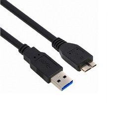 상품 이미지: USB 연장케이블 연장선 미니5핀 외장하드 USB3.0 마이크로B, 1개, 0.5m