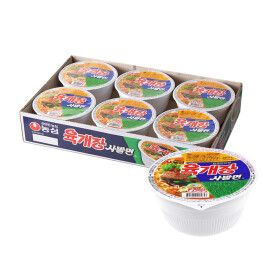 상품 이미지: 육개장 사발면 컵라면 (6개입)