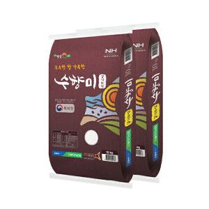 상품 이미지: (신선집중) 수향미 20kg(10kg+10kg) 발안농협 25년 햅쌀 상등급 골든퀸3호 최근도정