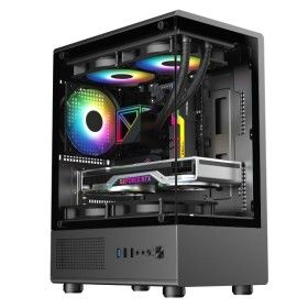 상품 이미지: 투민시스템 TM300 RGB 강화유리 (블랙)
