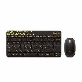 상품 이미지: 로지텍코리아 MK240 NANO 무선 키보드 마우스 세트 정품 블랙 STS