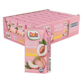 상품 이미지: Dole 과즙100% 피치 파라다이스 주스 120ml x 32팩 (1박스)