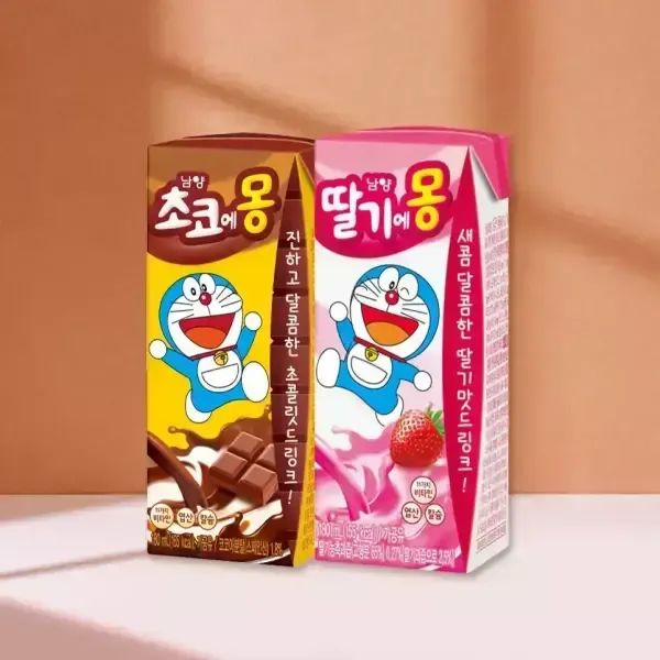 상품 이미지: 남양 초코에몽 딸기에몽 190ml 24팩+24팩