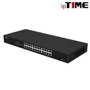 상품 이미지: IPTIME SG24000A 24포트 스위칭허브 IGMP스누핑지원 48Gbps 용량 VLAN모드지원 스타배송