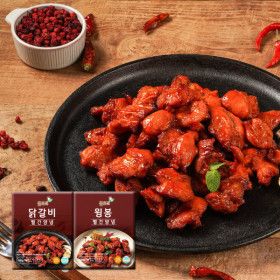 상품 이미지: 풀토래 빨간양념 닭갈비 + 윙봉 세트 총 2팩/무료배송