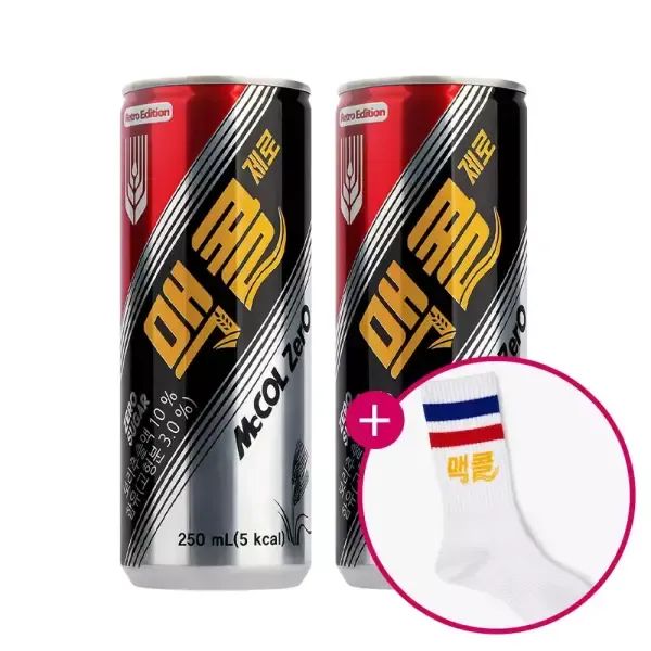 상품 이미지: 맥콜 제로 250ml X 60캔 (+ 맥콜 양말)