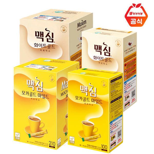 상품 이미지: 맥심 모카골드 화이트골드 100개입 180개입