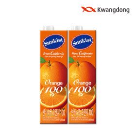 상품 이미지: 썬키스트 오렌지 주스 1L x 4개 (한정수량 초특가 3000개)