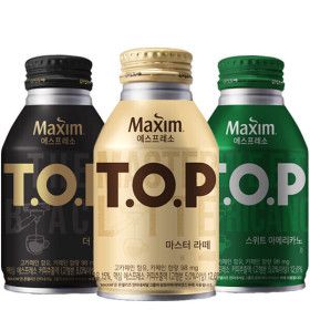 상품 이미지: 동서맥심티오피 마스터라떼 275MLx24캔 캔커피 3종 골라담기