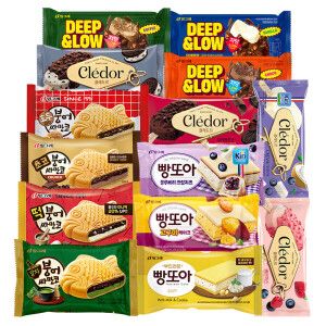 상품 이미지: 붕어싸만코 /빵또아 20개+끌레도르바 10개 아이스크림 혼합구성