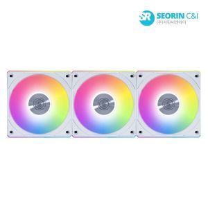 상품 이미지: 서린공식 LIAN LI UNI FAN CL Wireless 120 리버스 화이트 3팩