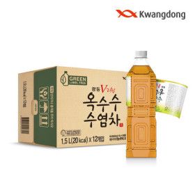상품 이미지: 광동 옥수수수염차 무라벨 1.5L 12입 (유/무라벨 랜덤)