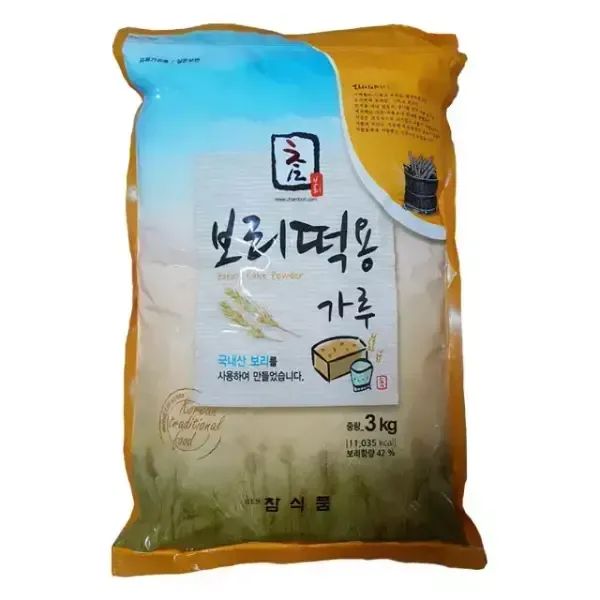 상품 이미지: 참식품 보리떡용가루 3kg 1개