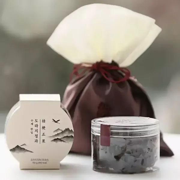 상품 이미지: 기침,가래에는 국산 한입 도라지정과 150g  한과