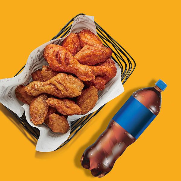 상품 이미지: 교촌치킨 반반콤보+콜라1.25L