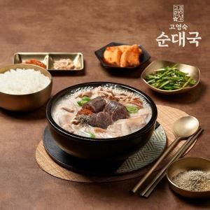 상품 이미지: 1팩더 총 11팩 고영숙 고품한상 순대국 500g10팩+1팩