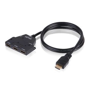 상품 이미지: NEXT-HD301SWC4K 3x1 HDMI1.4 선택기 4K30Hz HDCP v1.3 7.1ch 케이블일체형