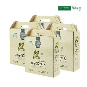 상품 이미지: 건국 무첨가두유 64팩 (190mlx16팩x4박스)