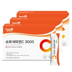 상품 이미지: 슈퍼 비타민C 3000 3박스(300포) 10개월분 건강기능식품 고함량 비타민씨 100% 분말 파우더