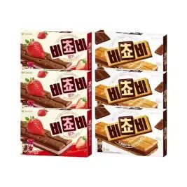상품 이미지: 오리온 비쵸비 딸기 125g, 3개 + 비쵸비, 3개