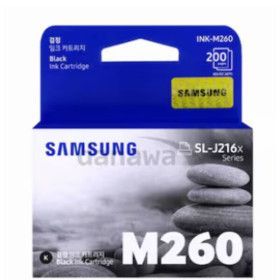 상품 이미지: 삼성전자 정품 INK-M260 컬러  검정잉크 INK-M260 SL-J2160W 2165W 검정 dodm