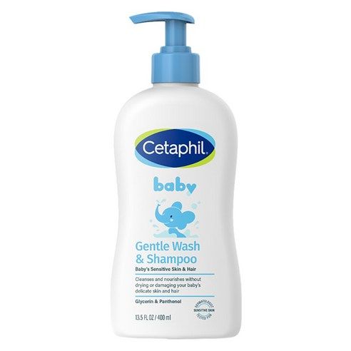 상품 이미지: 세타필 베이비 젠틀 바디워시 앤 샴푸, 400ml, 1개