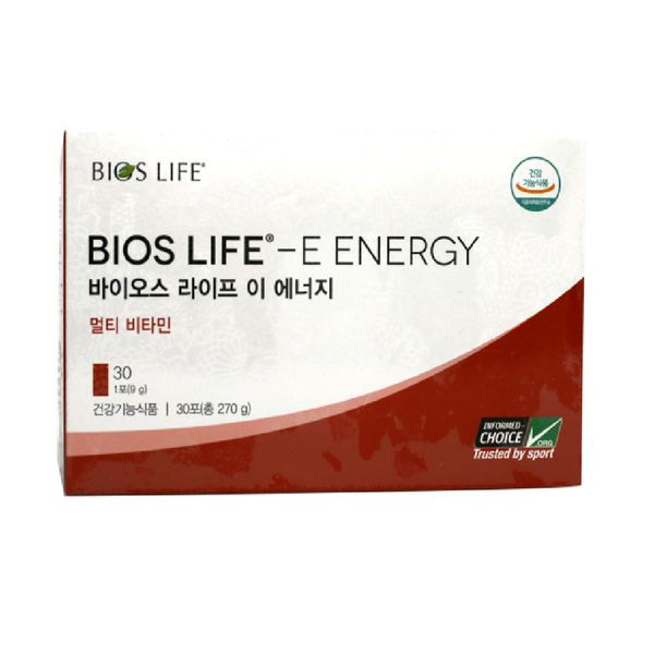 상품 이미지: 바이오라이프 이 에너지 9g 30개입 1개 (30개)