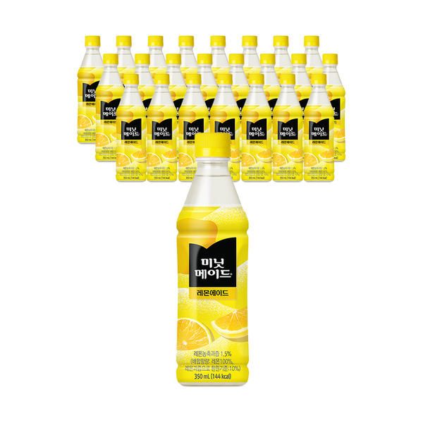 상품 이미지: 미닛메이드 레몬에이드 350ml, 24개