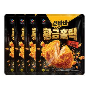 상품 이미지: CJ 고메 소바바 황금홀릭 순살 240G 4개