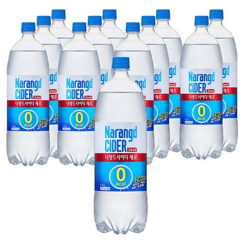 상품 이미지: 나랑드사이다 제로, 1.5L, 12개